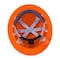 Safe Handler Professional Full Brim Hard Hat, Orange BLSH-ESSU-HDPE-HH4O - alternate 3